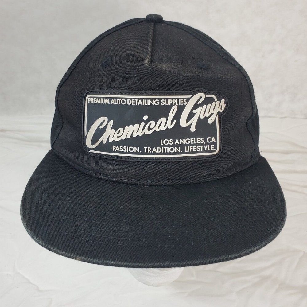 CHEMICAL GUYS Hat Auto Detailing Snapback Baseball Cap Retro Dad Trucker LA